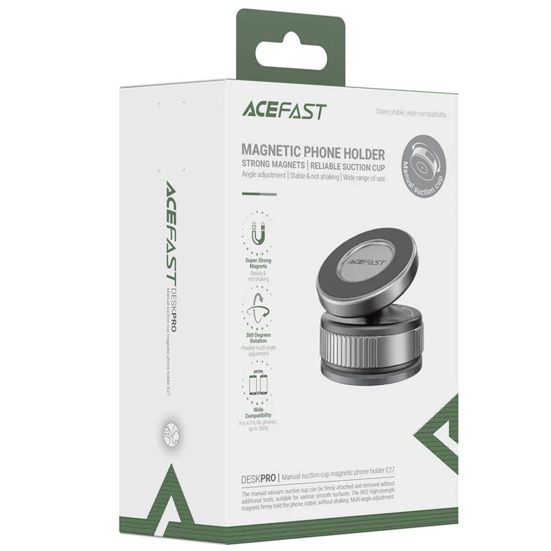 Автотримач Acefast E27 Vacuum Suction Magnetic - Зображення 2