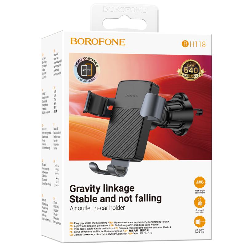 Автотримач Borofone BH118 Refined - Зображення 2