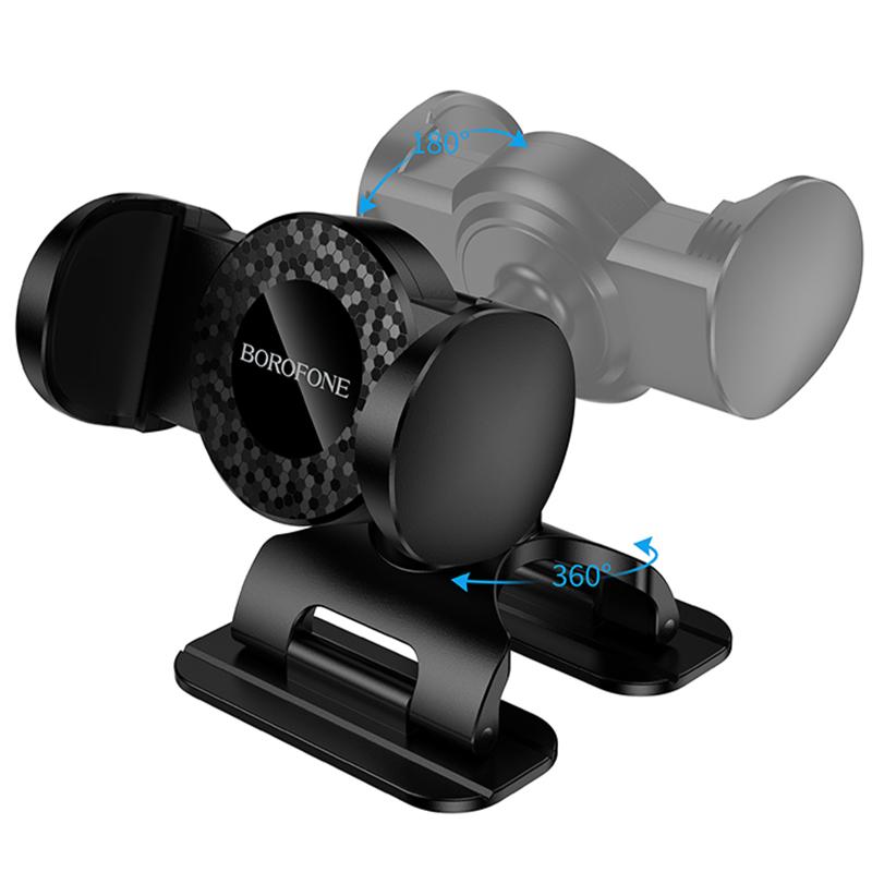 Автотримач Borofone BH142 Support pull clip (center console) - Зображення 5