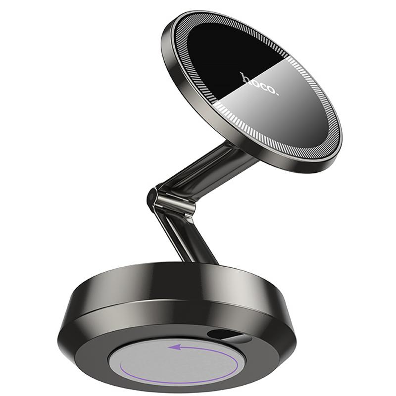 Автотримач Hoco H83 Metal ring magnetic (center console) - Зображення 3