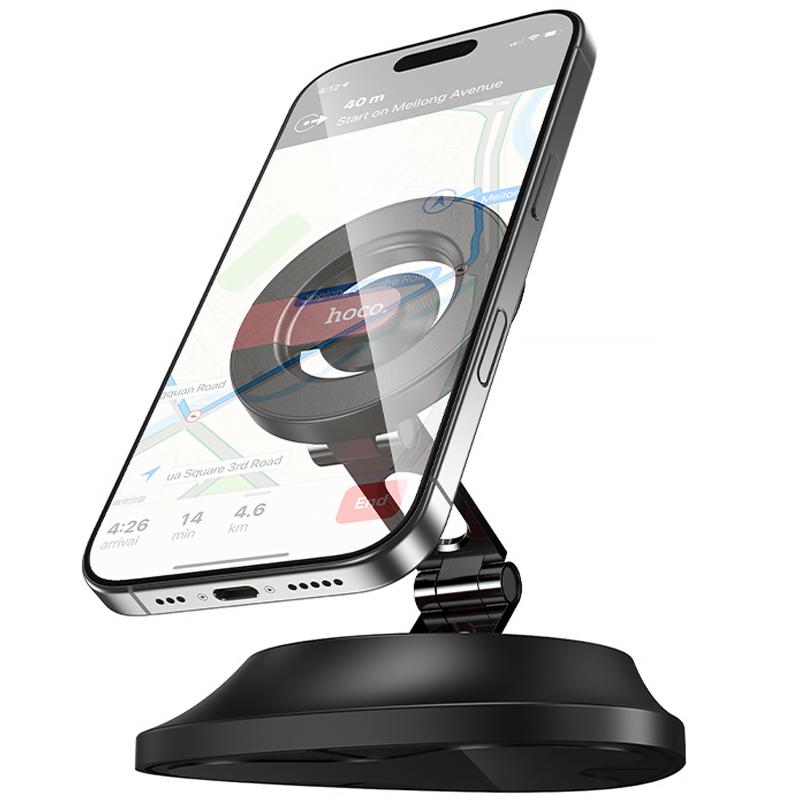 Автотримач Hoco H90 Tower magnetic (dashboard) - Зображення 3