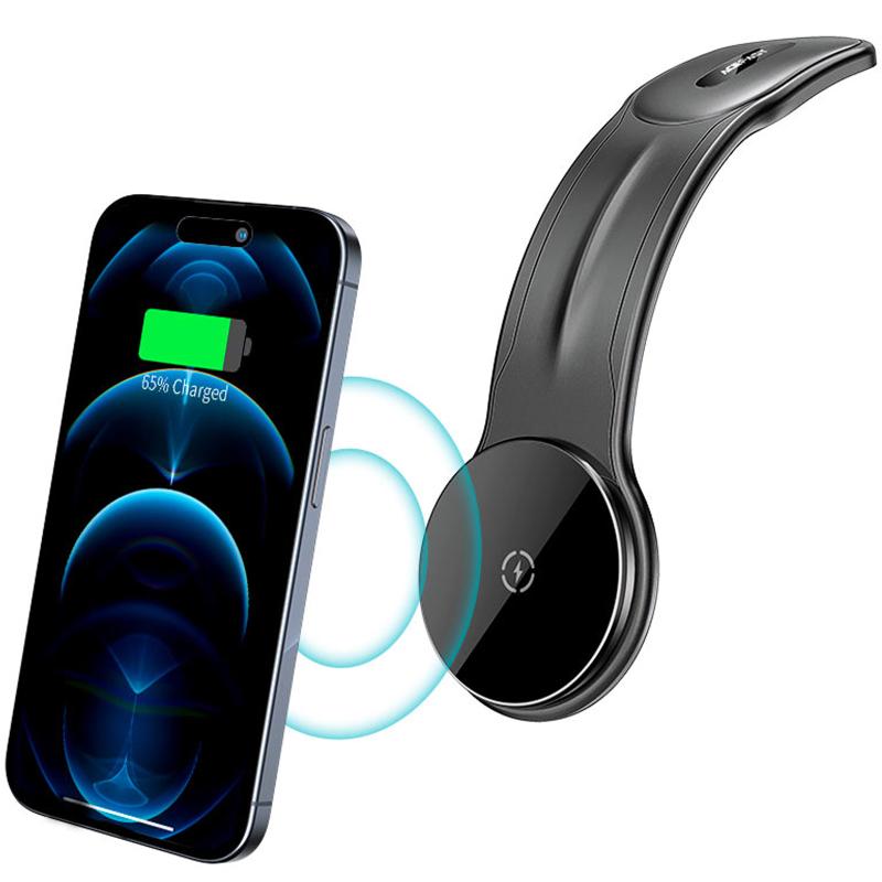 Автотримач з БЗП Acefast D21 Magnetic Wireless Charging 15W - Зображення 3