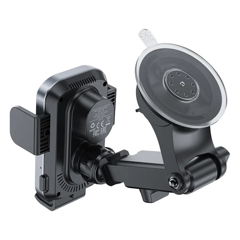 Автотримач з БЗП Acefast D53 with Electric Clamp for Dashboard - Зображення 4