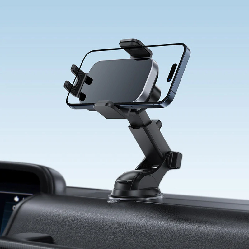 Автотримач з БЗП Acefast D53 with Electric Clamp for Dashboard - Зображення 7