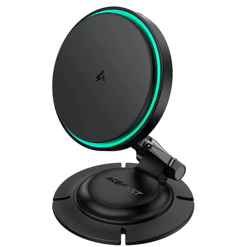 Автотримач з БЗП Acefast D65 Magnetic Wireless Charging 15W