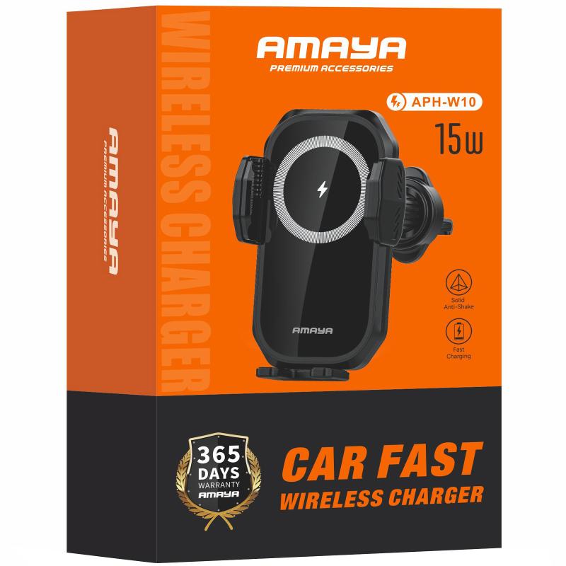Автотримач з БЗП Amaya APH-W10 15W (air outlet) - Зображення 2