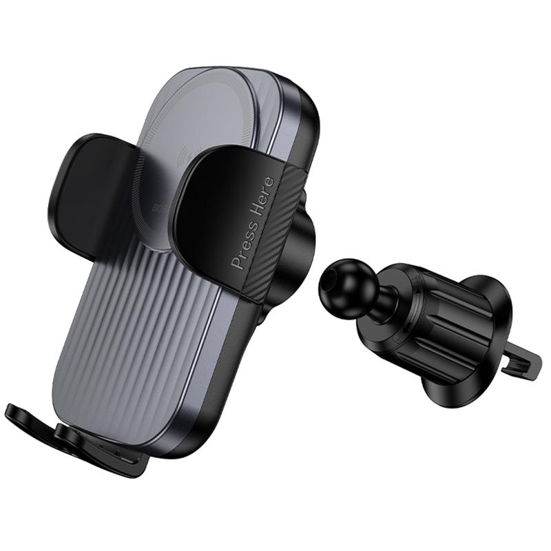 Автотримач з БЗП Borofone BH221 Path 15W (air outlet) - Зображення 2