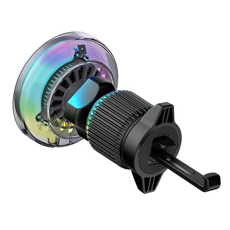 Автотримач з БЗП WIWU CH-324 Aurora Qi2 15W - Зображення 2