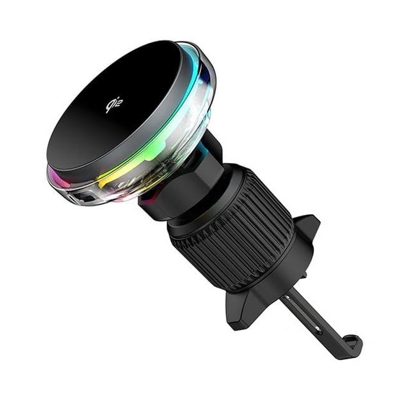 Автотримач з БЗП WIWU CH-324 Aurora Qi2 15W - Зображення 3