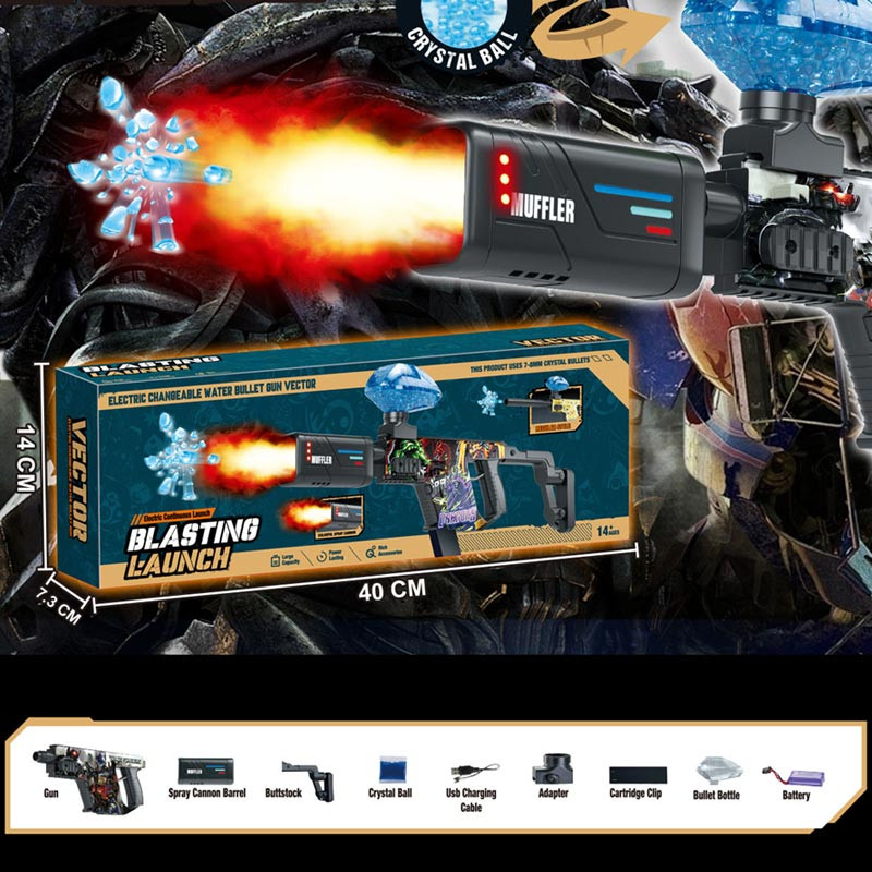 Автомат на гідрогелевих кульках (орбізах) Vector Blasting Launch - Зображення 2