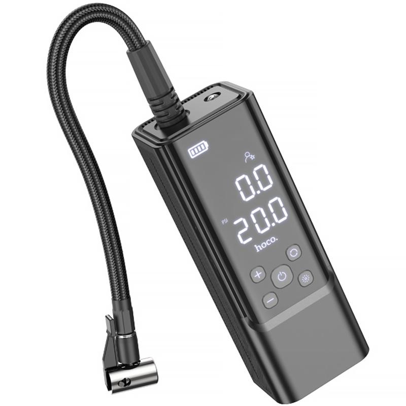 Автомобільний насос Hoco ZP7 Maddy smart (5000 mAh) - Зображення 3