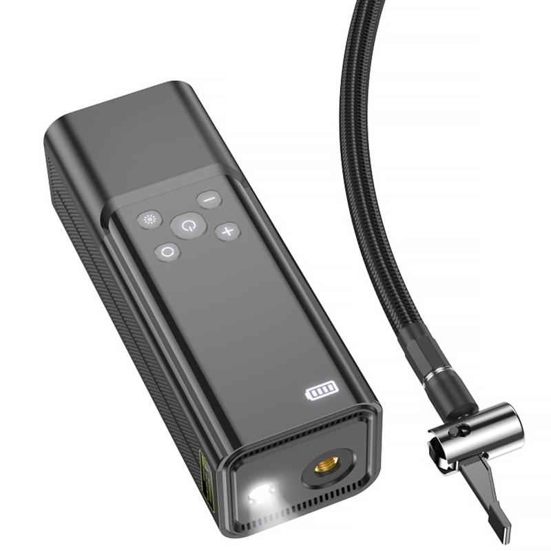 Автомобільний насос Hoco ZP7 Maddy smart (5000 mAh) - Зображення 4