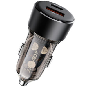 Автомобільний зарядний пристрій Acefast B12 PD30W+QC3.0 total 60W (1USB-A/1C)