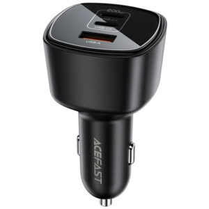 Автомобільний зарядний пристрій Acefast B18 PD100W+QC3.0 total 200W (1USB-A/2C)