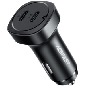 Автомобільний зарядний пристрій Acefast B2 PD36W+PD36W total 72W (2USB-C)