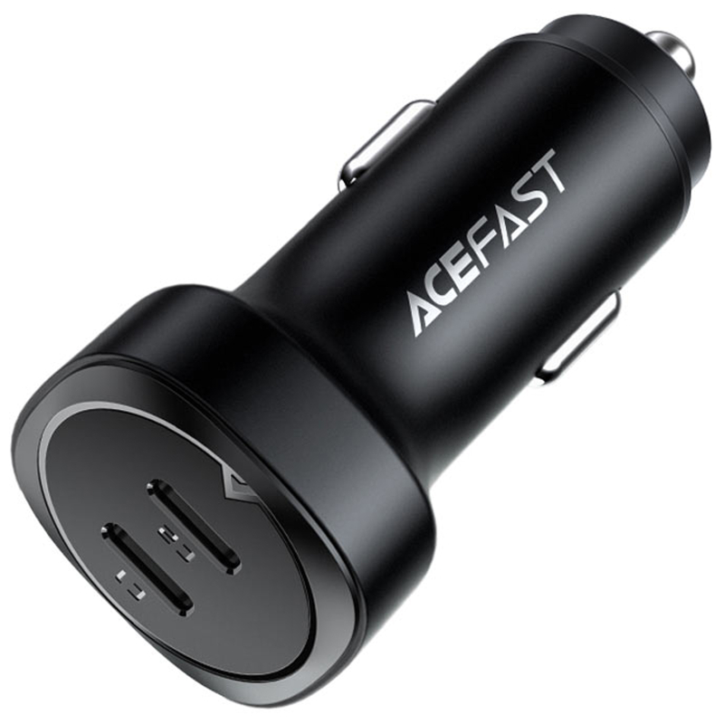 Автомобільний зарядний пристрій Acefast B2 PD36W+PD36W total 72W (2USB-C) - Зображення 2