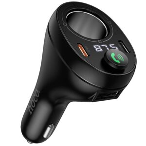 Автомобільний зарядний пристрій FM модулятор Hoco E88 Star cigarette lighter+PD20W+QC3.0 total 120W (2USB-C)