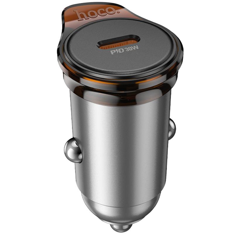 Автомобільний зарядний пристрій Hoco NZ16 Rigorous PD30W (1USB-C)