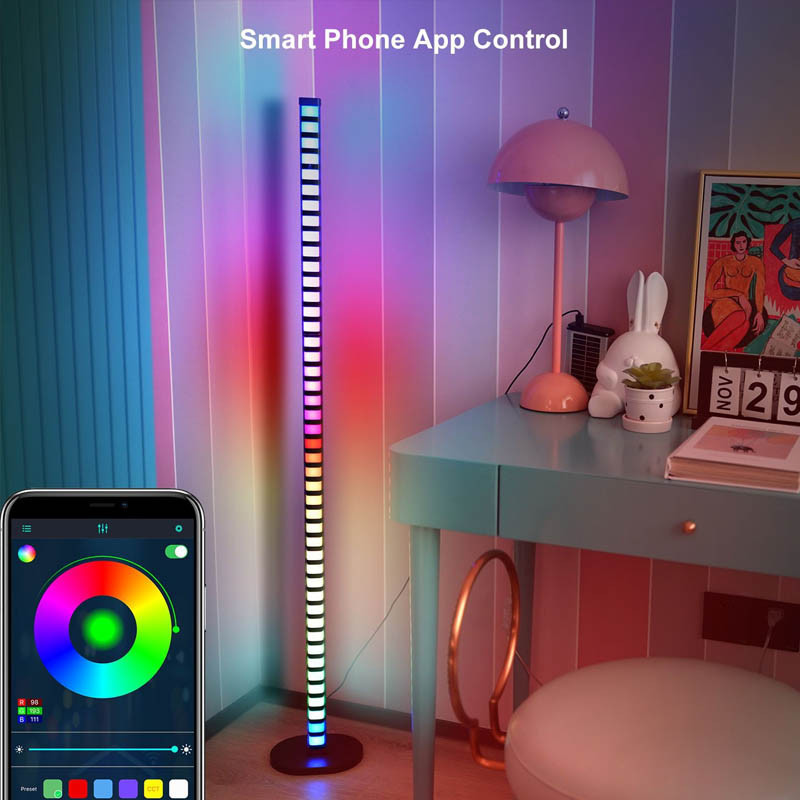 Підлогова кутова LED лампа RGB Magic 2 Bluetooth USB with app - Зображення 2