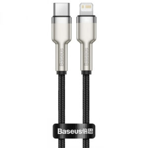 Дата кабель Baseus Cafule Metal Type-C to Lightning PD20W (1m) (CATLJK-A)