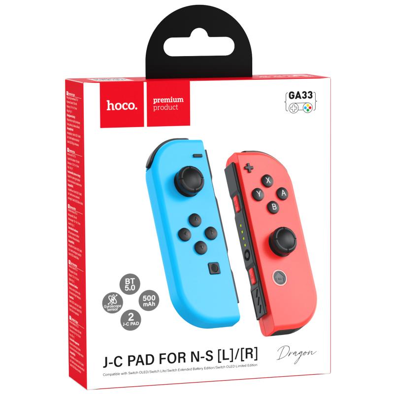 Бездротовий контролер Hoco GA33 Dragon for Nintendo Switch (500mAh) - Зображення 2