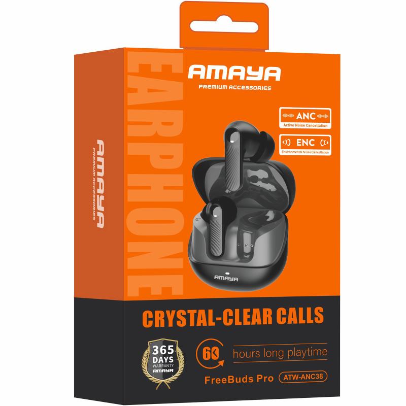 Бездротові TWS навушники Amaya ANC38 ANC+ENC - Зображення 2