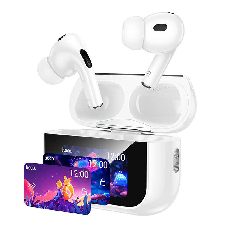 Бездротові TWS навушники Hoco EW79 Bright with Touch Screen ANC - Зображення 4