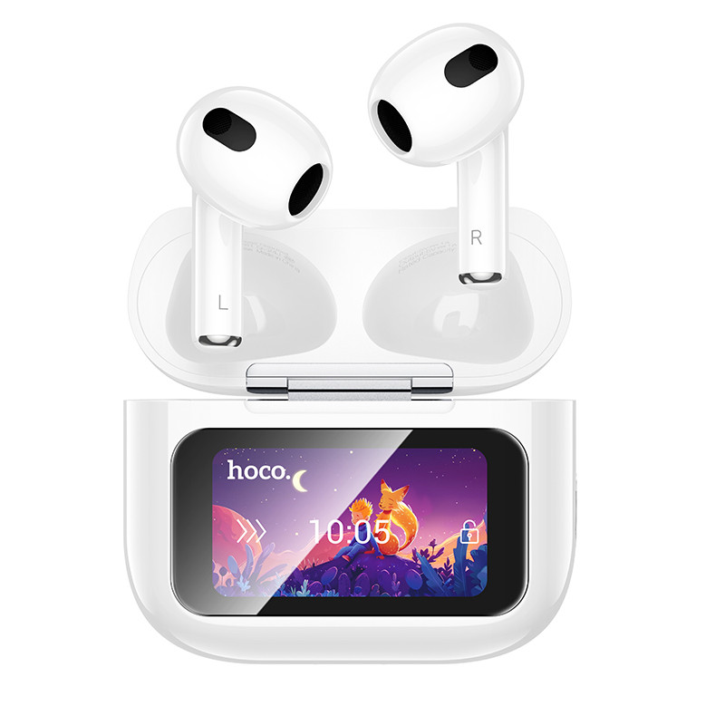 Бездротові TWS навушники Hoco EW81 Elegant with Touch Screen ANC - Зображення 3