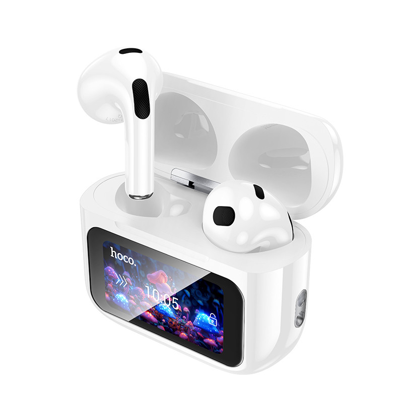 Бездротові TWS навушники Hoco EW81 Elegant with Touch Screen ANC - Зображення 4