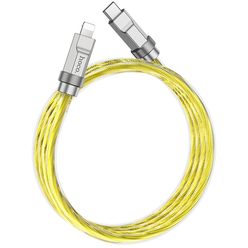 Дата кабель Hoco U113 Solid 20W Type-C to Lightning (1m) - Зображення 2