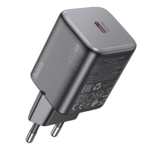 Мережевий зарядний пристрій Hoco N40 Mighty PD20W (1USB-C)