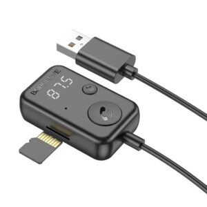 Bluetooth аудіо ресивер Borofone BC49 June (USB-A)
