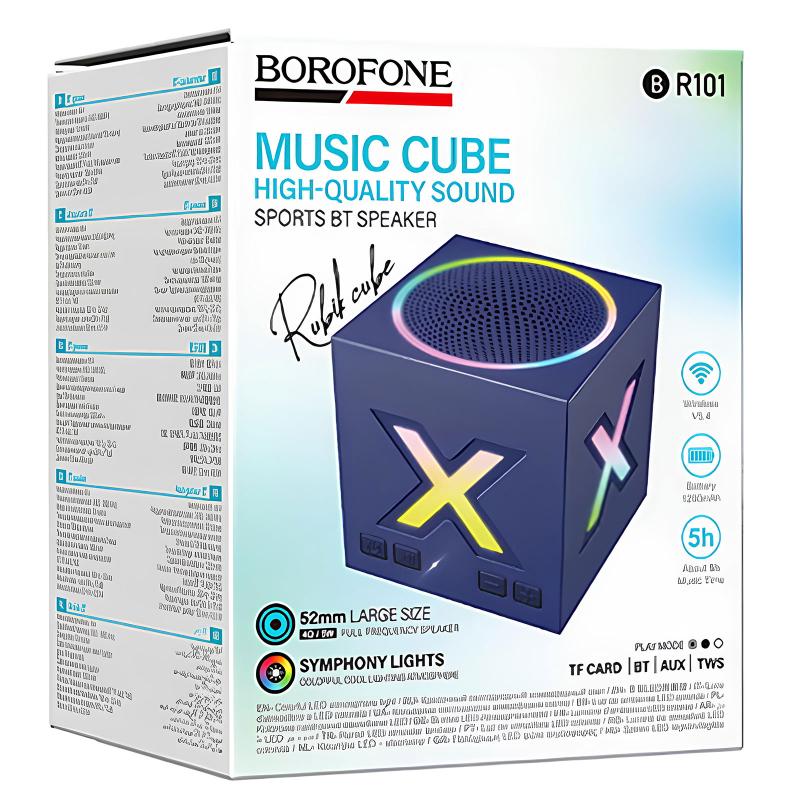 Bluetooth Колонка Borofone BR101 Rubik sports - Зображення 4
