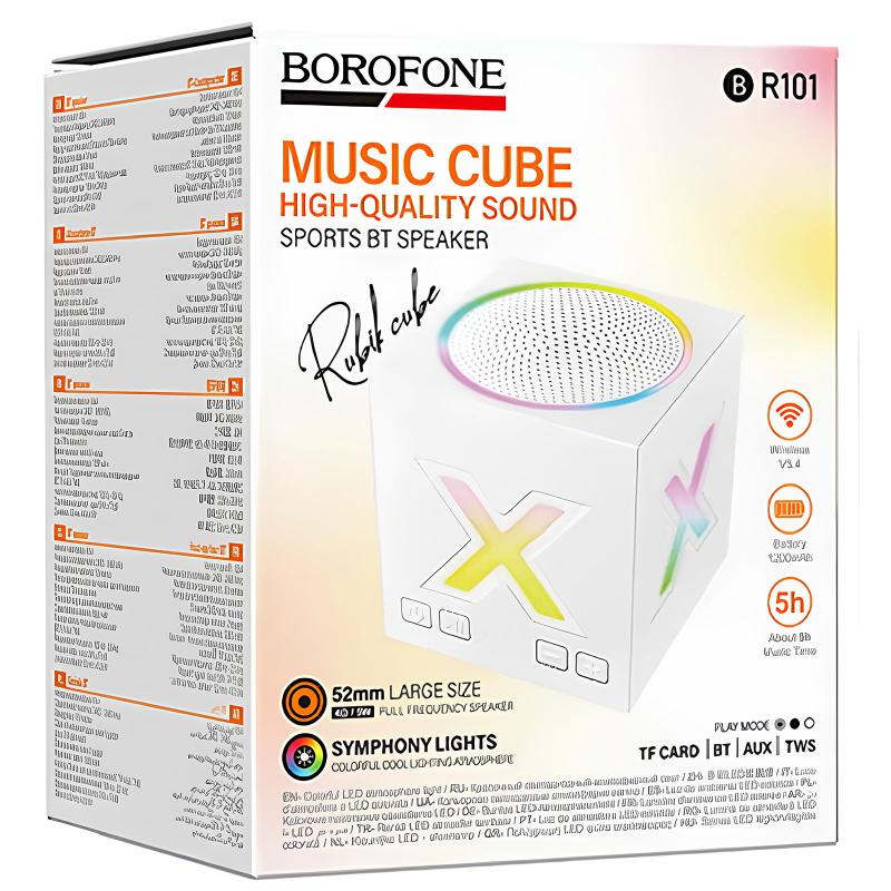 Bluetooth Колонка Borofone BR101 Rubik sports - Зображення 4