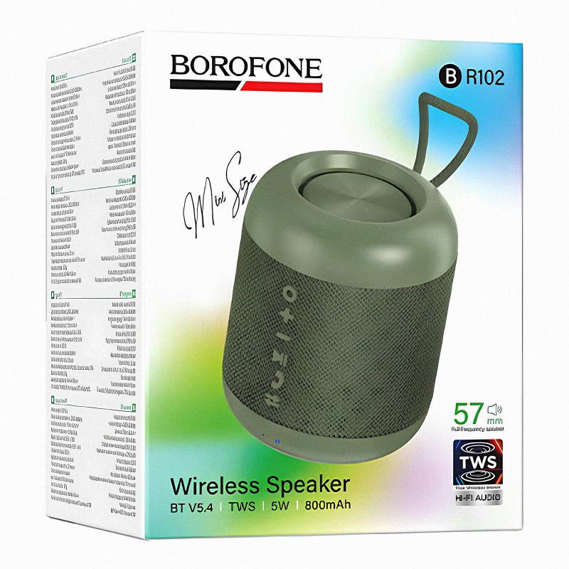 Bluetooth Колонка Borofone BR102 Gratificado sports - Зображення 3