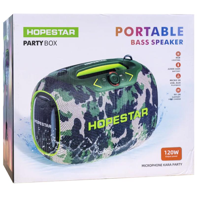 Bluetooth колонка Hopestar PartyBox 120W - Зображення 6