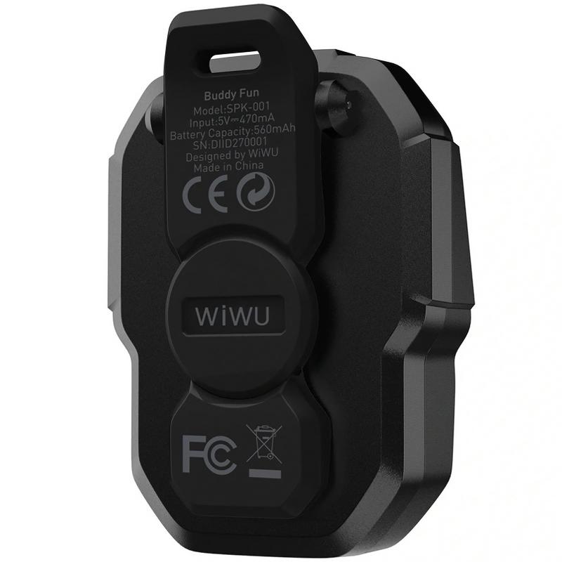 Bluetooth Колонка WiWU SPK-001 Buddy Fun with Magnetic Clip - Зображення 3