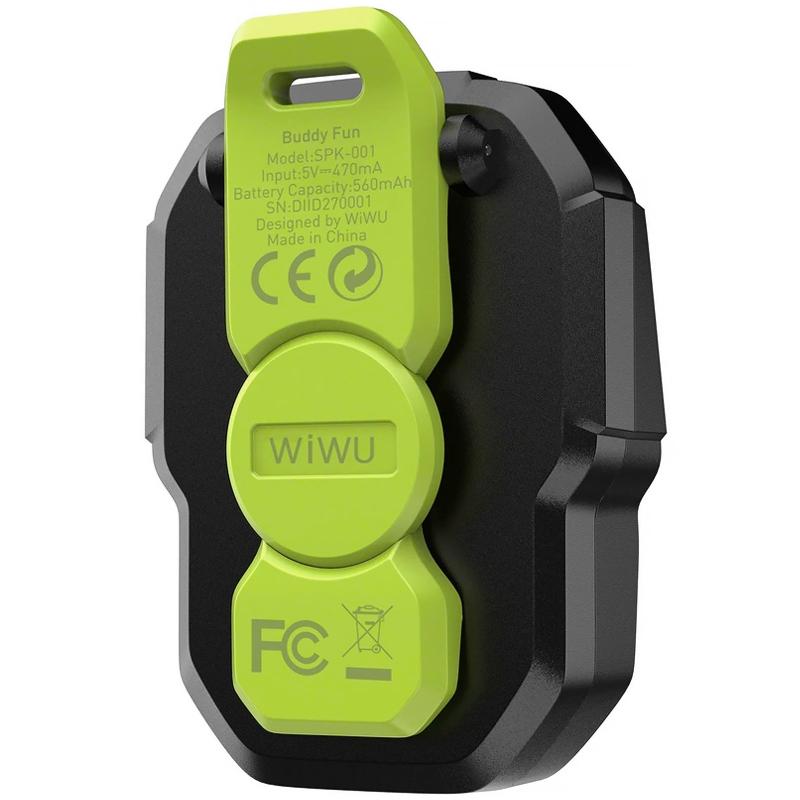 Bluetooth Колонка WiWU SPK-001 Buddy Fun with Magnetic Clip - Зображення 3