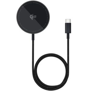 Бездротовий зарядний пристрій Baseus Simple Mini4 Air Magnetic Qi2 15W (P102782)