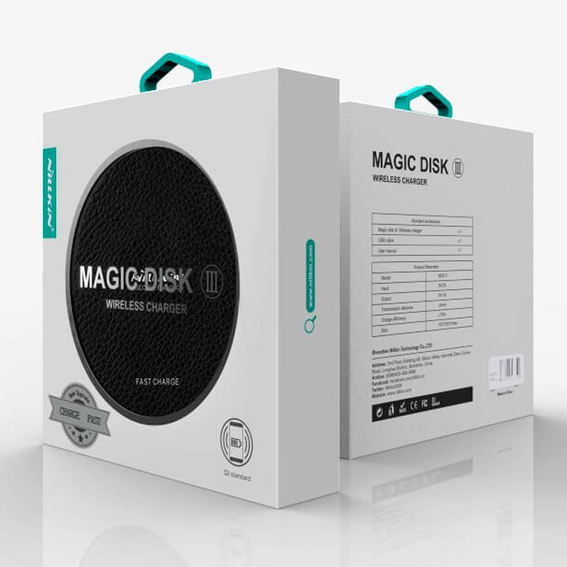 Бездротовий зарядний пристрій Nillkin Magic Disk 3 Fast Wireles Charger 10W (MC014) - Зображення 6