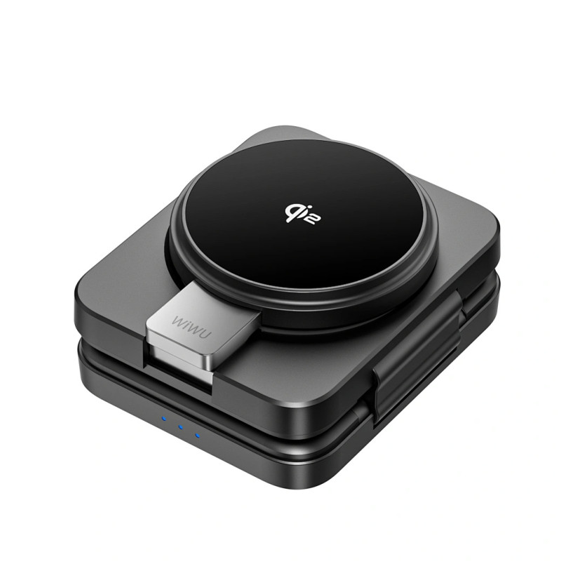 Бездротовий зарядний пристрій WIWU Wi-W028 QI2 3 in 1 wireless charger - Зображення 3