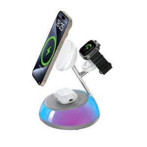 Бездротовий зарядний пристрій WIWU Wi-W036 Aurora 3 in 1 wireless charger