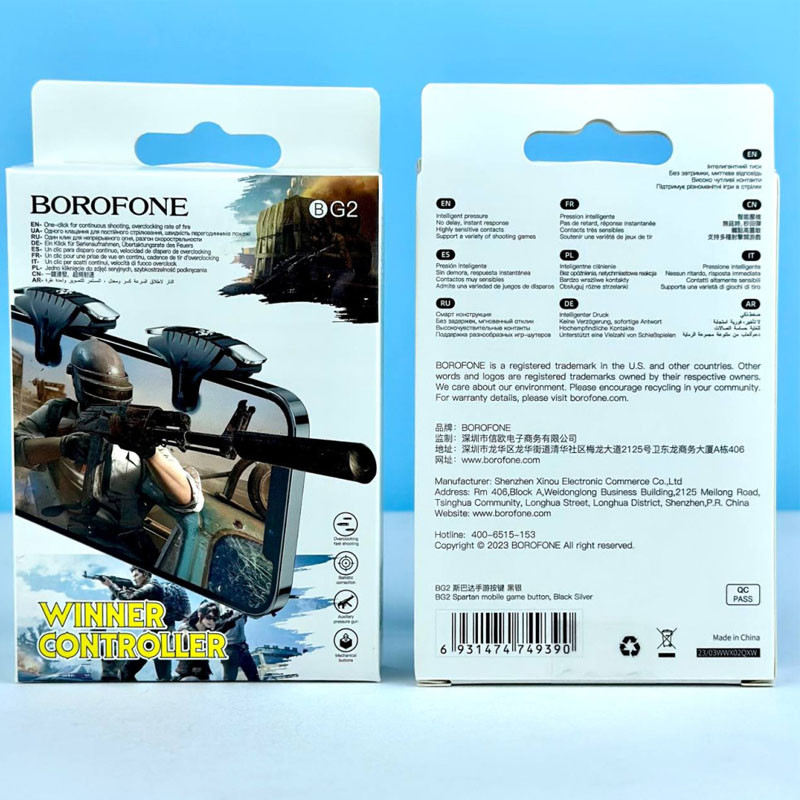 Геймпад джойстик Borofone BG2 Spartan - Зображення 5