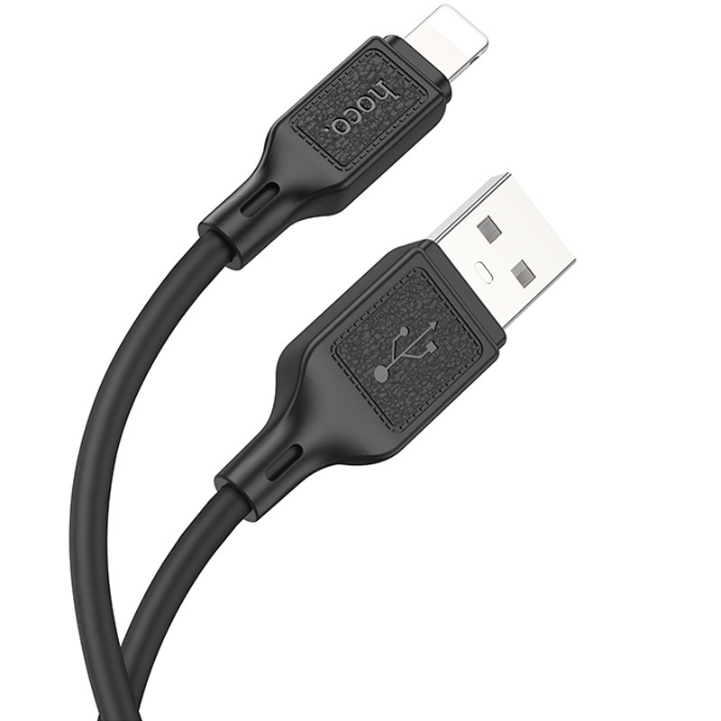 Дата кабель Hoco X90 Cool silicone USB to Lightning (1m) - Зображення 2