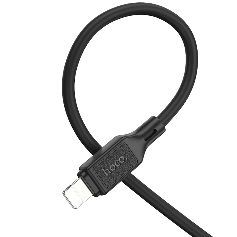 Дата кабель Hoco X90 Cool silicone USB to Lightning (1m) - Зображення 3