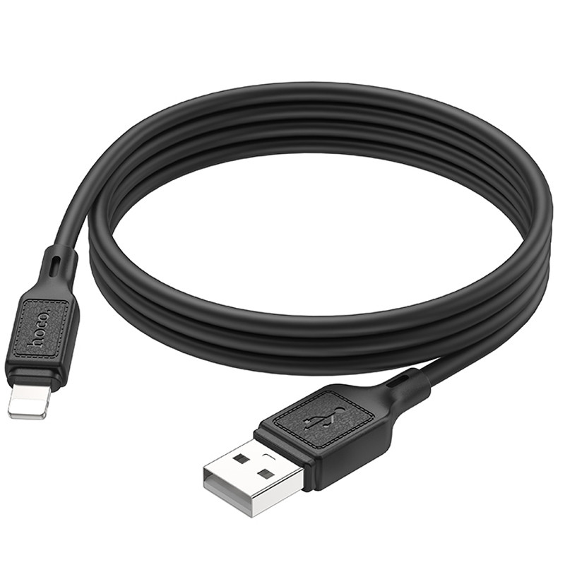 Дата кабель Hoco X90 Cool silicone USB to Lightning (1m) - Зображення 4