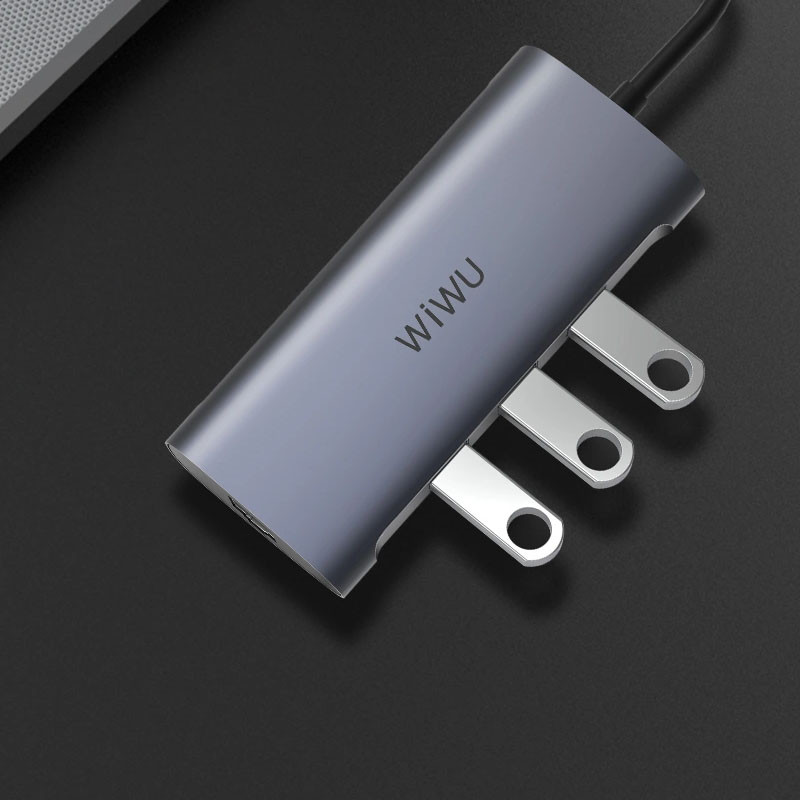 Уцінка Перехідник HUB WIWU Alpha 831HRT - Зображення 5