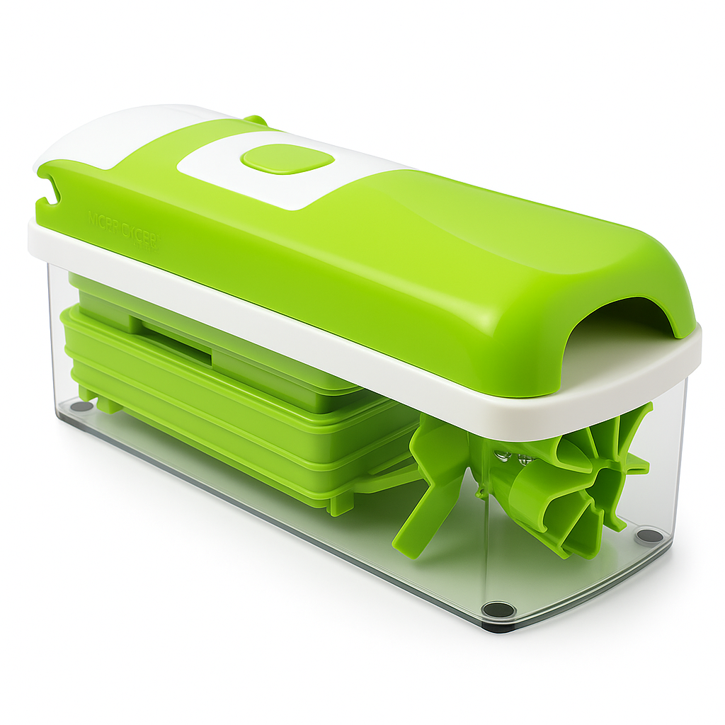 Терка Nicer Dicer PLUS овощерезка универсальная терка ручная овощерезка мультислайсер кухонная овощерезка - Зображення 8