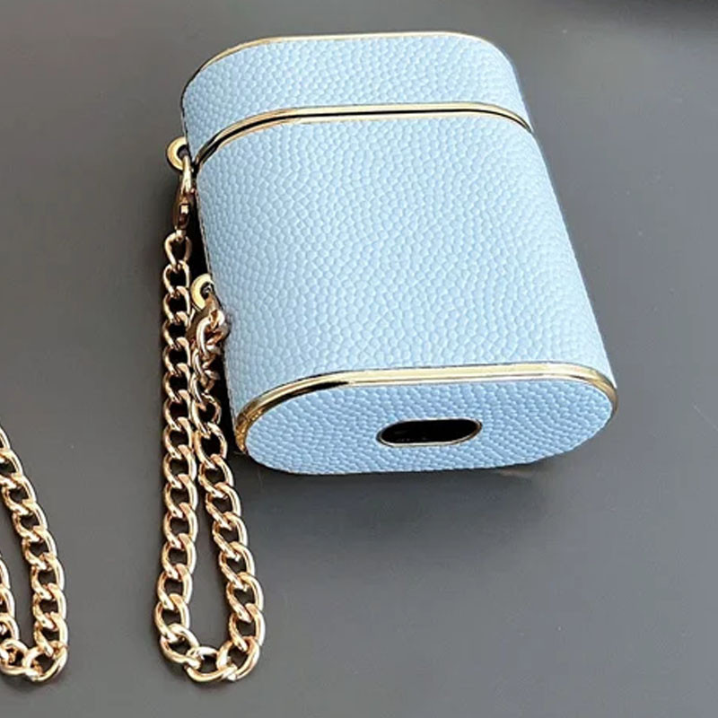 Шкіряний футляр Suitcase для навушників AirPods 1/2 - Зображення 3