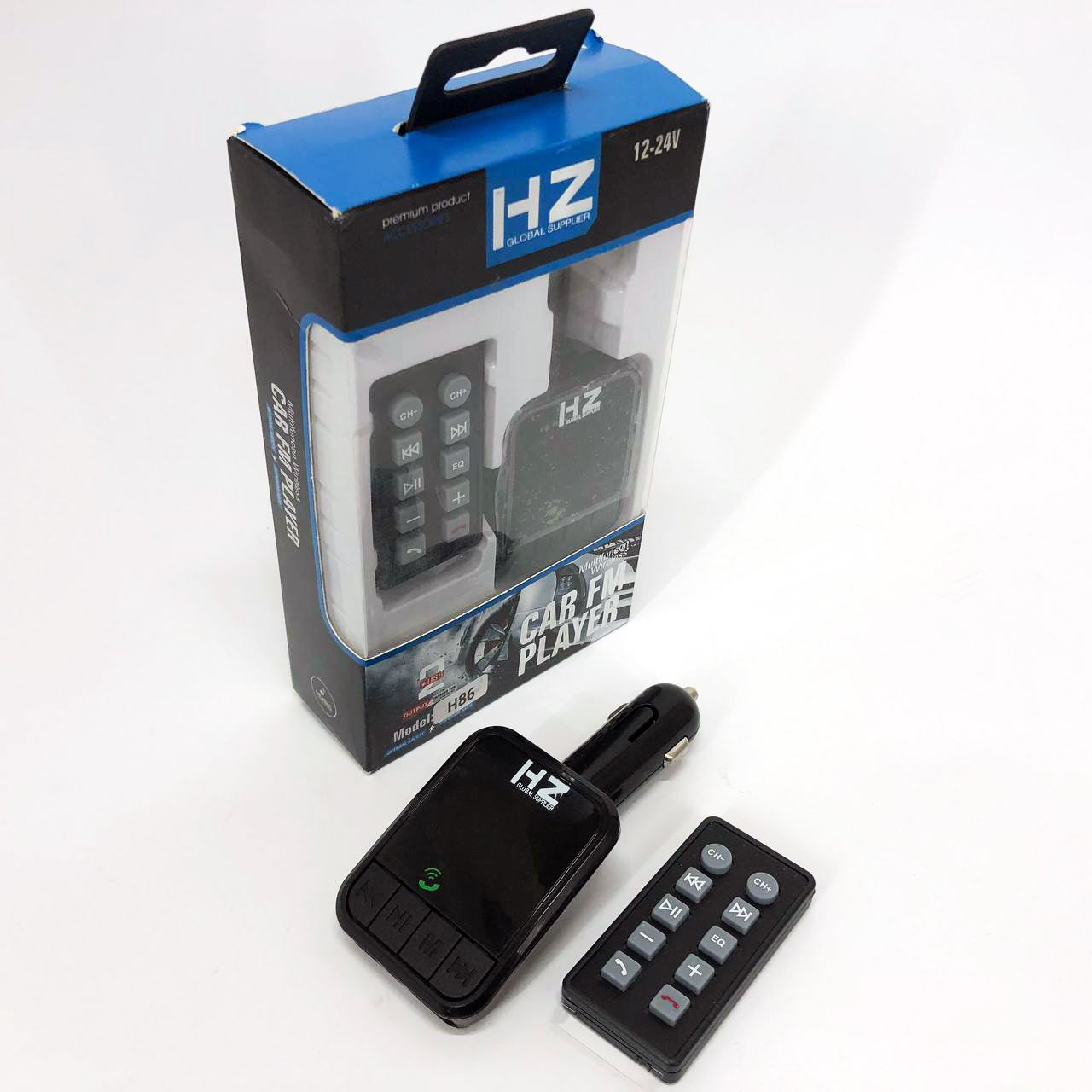 ФМ-трансмітер H86BT Bluetooth для машини - Зображення 5